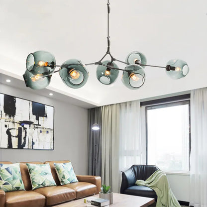 StellaLume - Modern Glass Chandelier