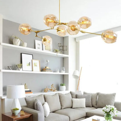 StellaLume - Modern Glass Chandelier