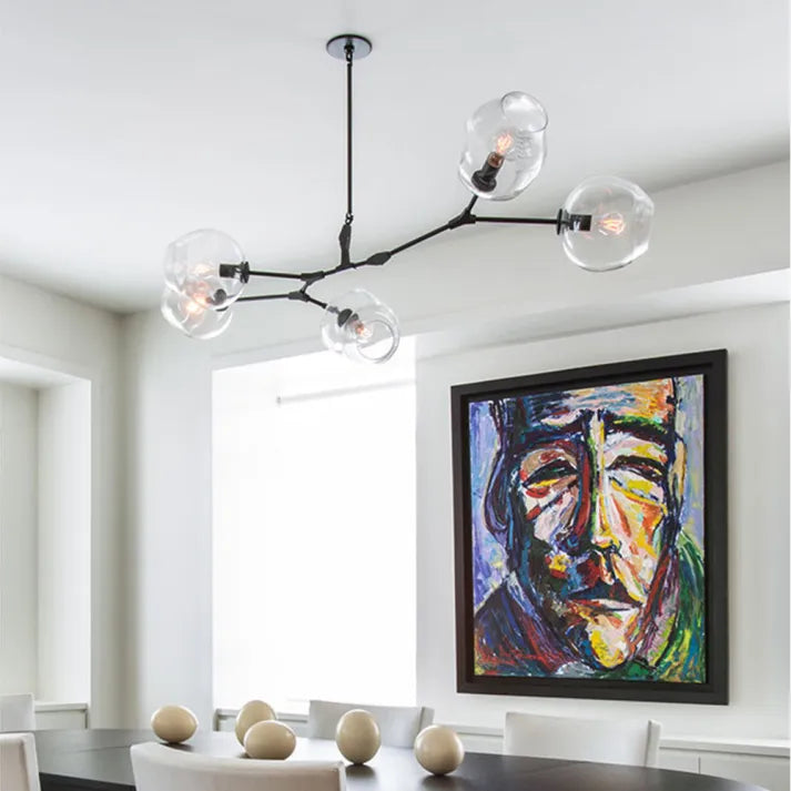 StellaLume - Modern Glass Chandelier