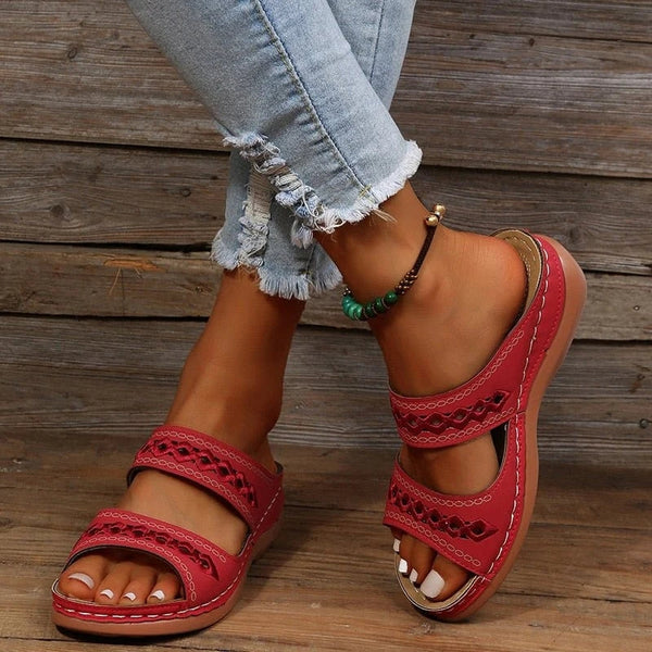 Women's Orthopedic Breathable Slip‑On Sandals