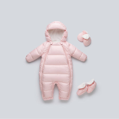 SNUGGLESUIT – Cozy Baby Down Jacket Jumpsuit