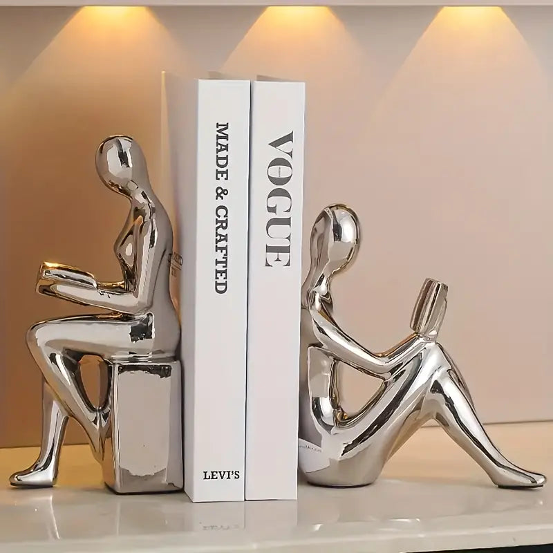 Nova Scholar - Elegant Abstract Ceramic Figures for Modern Interiors-4