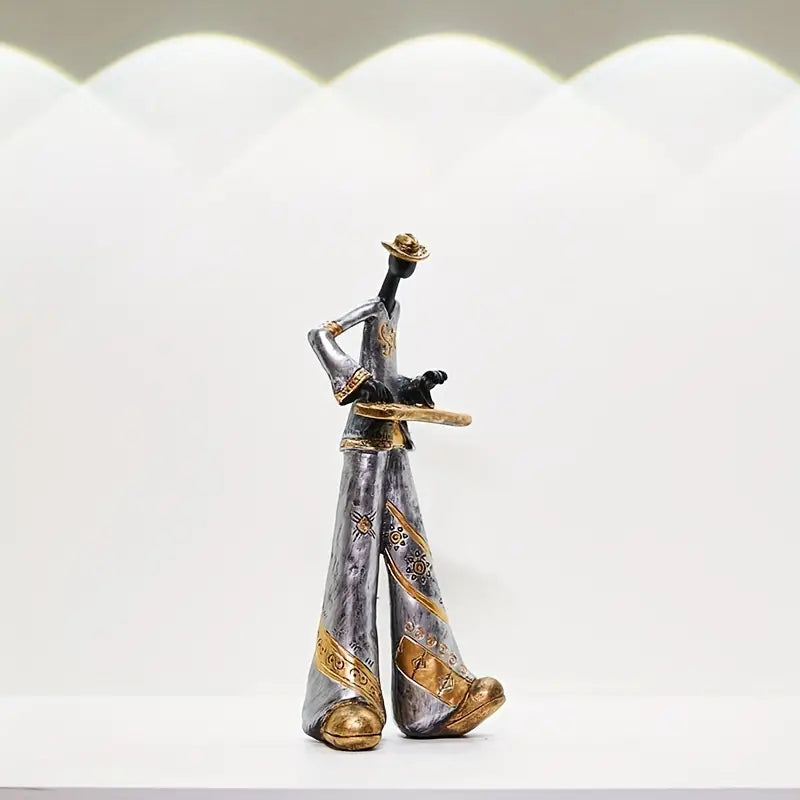 Variant image for Jazz Vibes - Handmade Abstract Jazz Ensemble Statues for Unique Home Decor-5