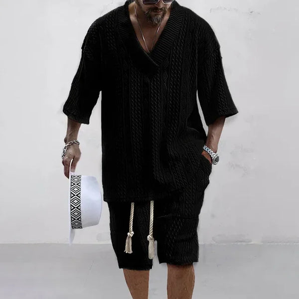 2 Set for men with shorts and short -sleeved shirt 2