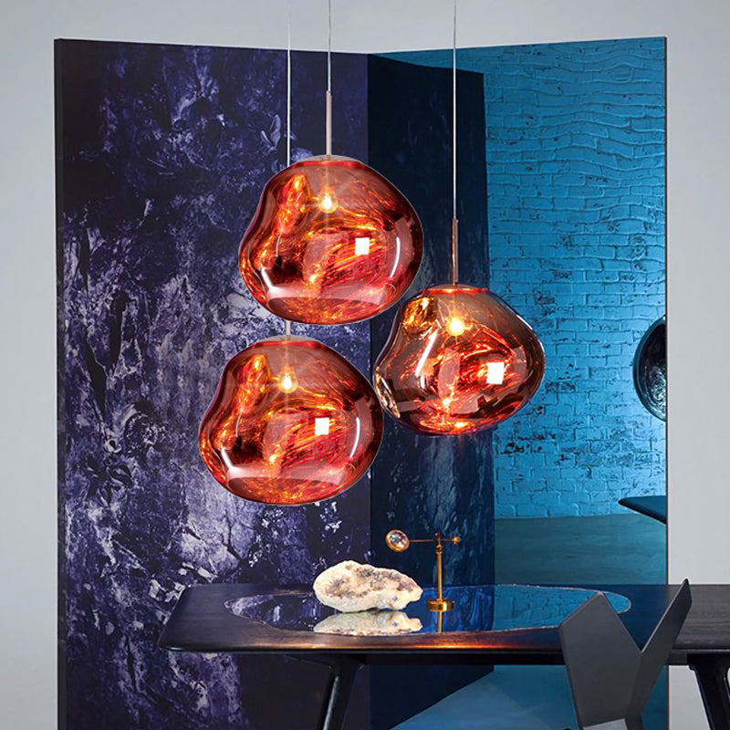 Modern glass ceiling light - Lunalux 2