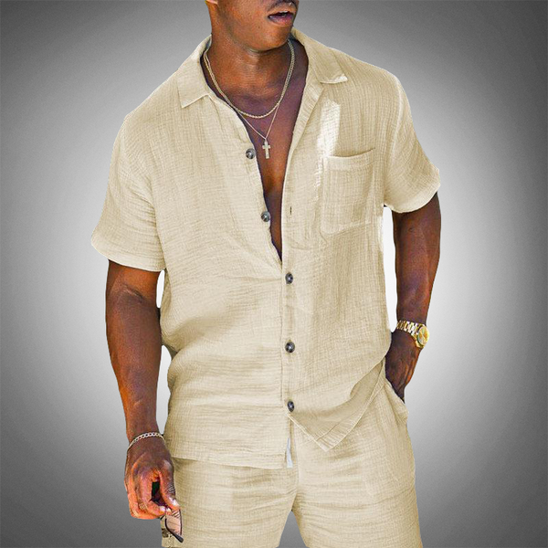 Lino – Casual Men's Two-Piece Linen Set