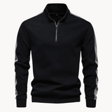 Bruno – Casual Quarter-Zip Men's Pullover