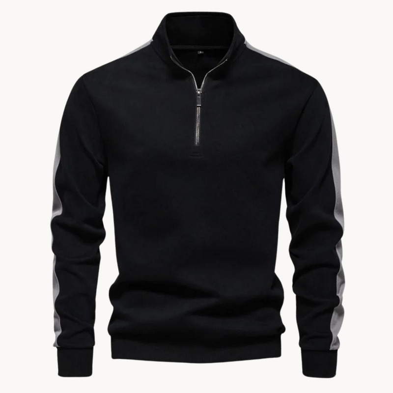 Bruno – Casual Quarter-Zip Men's Pullover