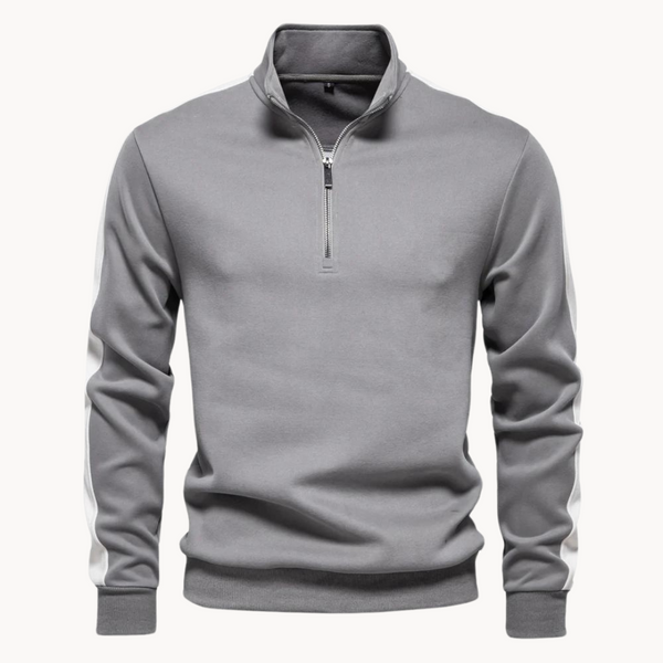 Bruno – Casual Quarter-Zip Men's Pullover