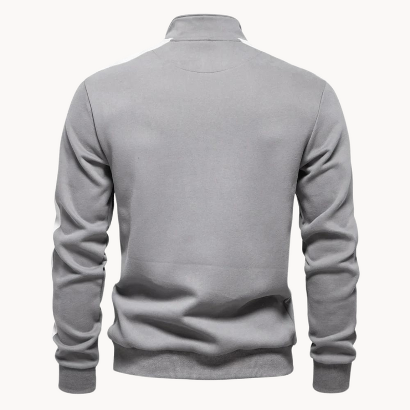 Bruno – Casual Quarter-Zip Men's Pullover