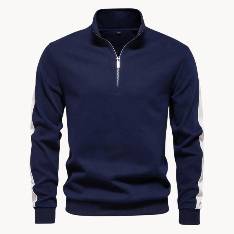 Bruno – Casual Quarter-Zip Men's Pullover