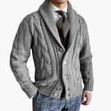 Noah – Men’s Knit Scarf Cardigan