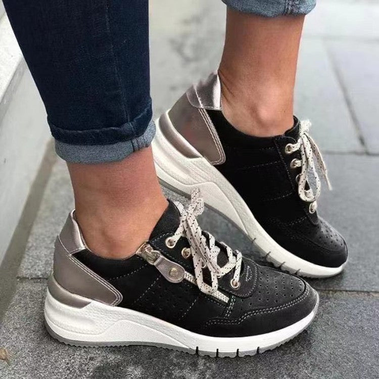 Ladies sports shoes with thick sole and comfortable design 6