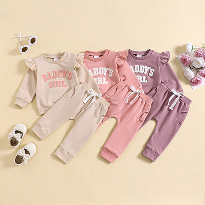 LIVIA - Cute Ruffle Baby Girl Outfit Set