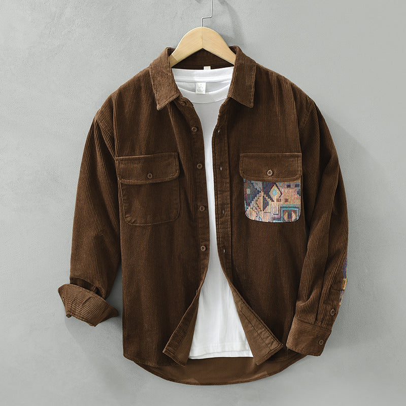 Jake – Vintage-Inspired Men's Cotton Shirt