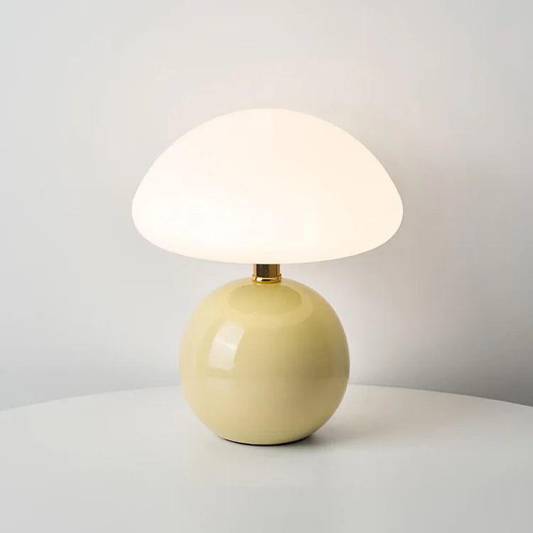 Lumiéra - French Cream Mushroom Table Lamp
