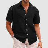 Marcel – Casual Men's Waffle Knit Shirt