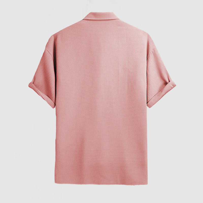 Marcel – Casual Men's Waffle Knit Shirt