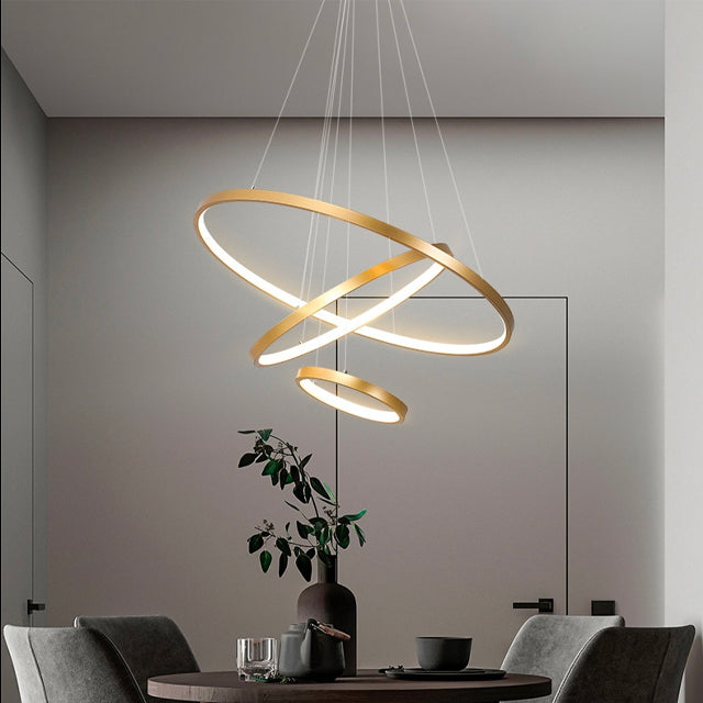LumiAura - Modern Adjustable Ring Ceiling Light