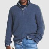 Cashmere Men’s Zip-Up Sweater