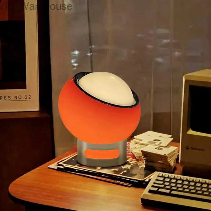 Modern Glass Hood Table Lamp - Soft Warm Glow for Bedroom & Living Room-3