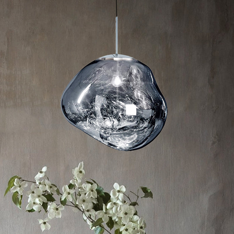 Modern glass ceiling light - Lunalux 1