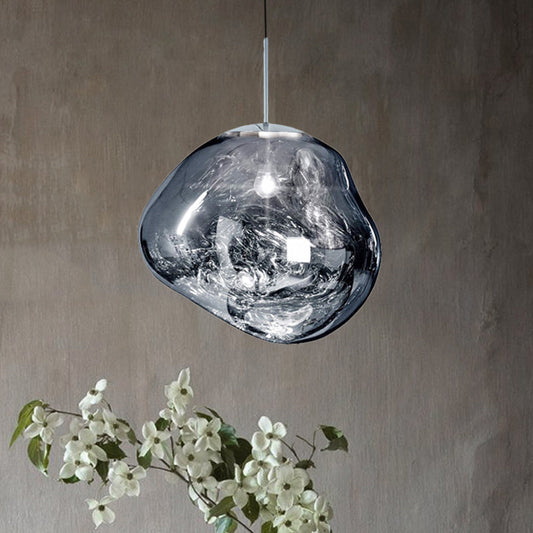 Modern glass ceiling light - Lunalux 1