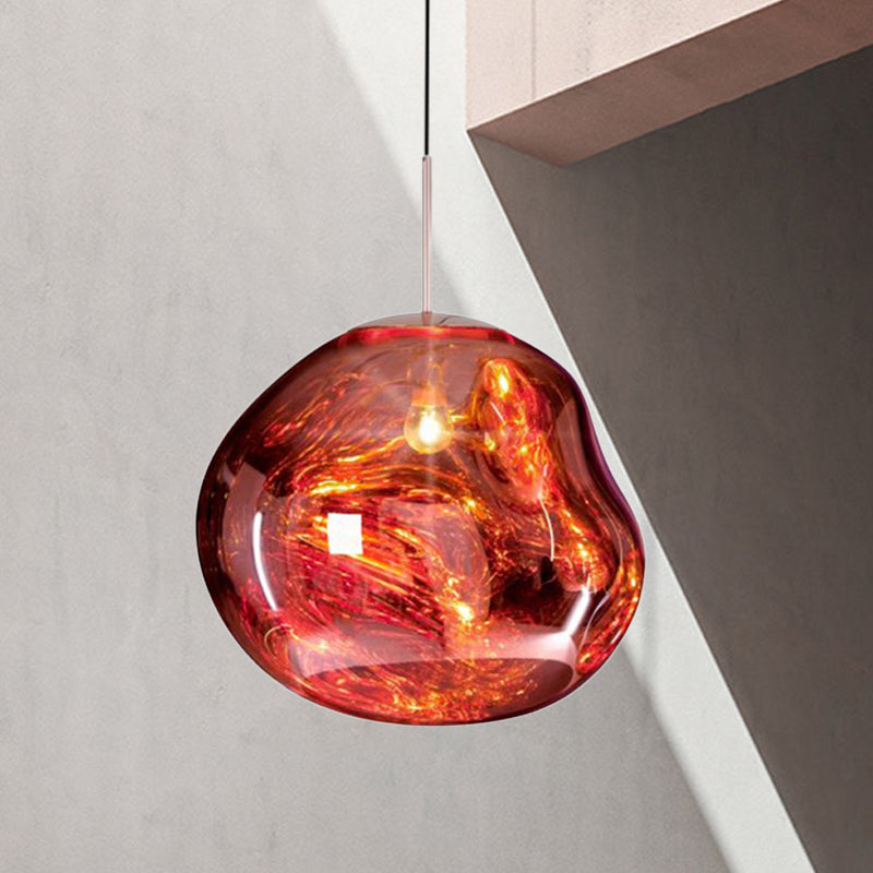 Modern glass ceiling light - Lunalux 6