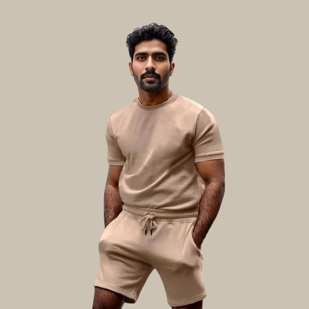 Jethro - Simple casual T -shirt and shorts set | Premium summer set collection 1