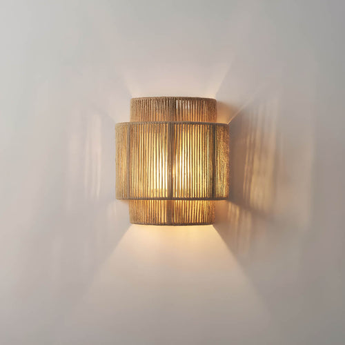 Lumiéra - Organic Hemp Rope Wall Light