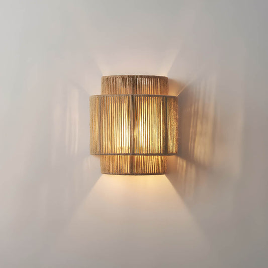 Lumiéra - Organic Hemp Rope Wall Light