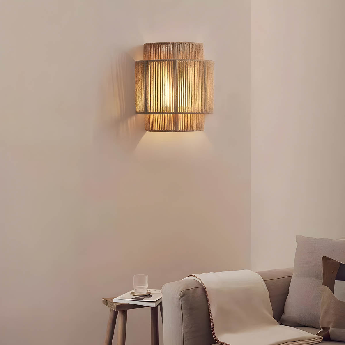 Lumiéra - Organic Hemp Rope Wall Light