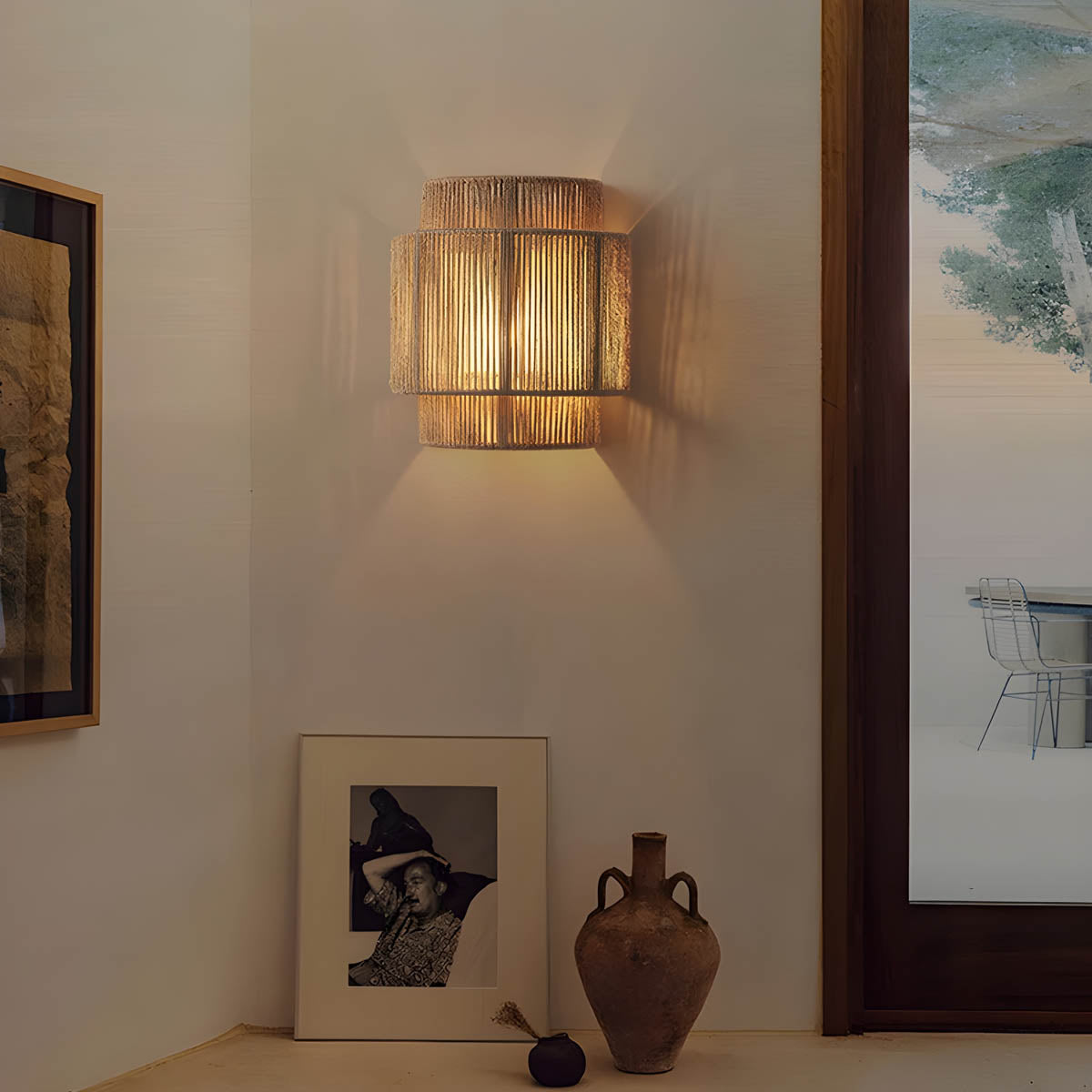 Lumiéra - Organic Hemp Rope Wall Light
