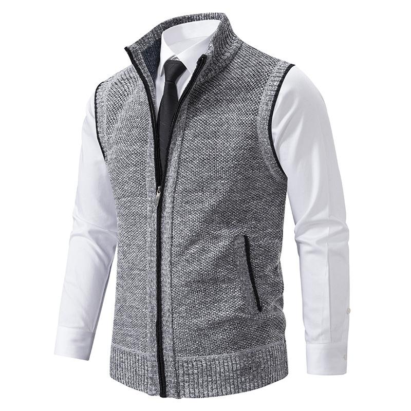 Matthias – Cozy Fleece Men's Knit Sweater