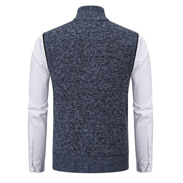 Matthias – Cozy Fleece Men's Knit Sweater