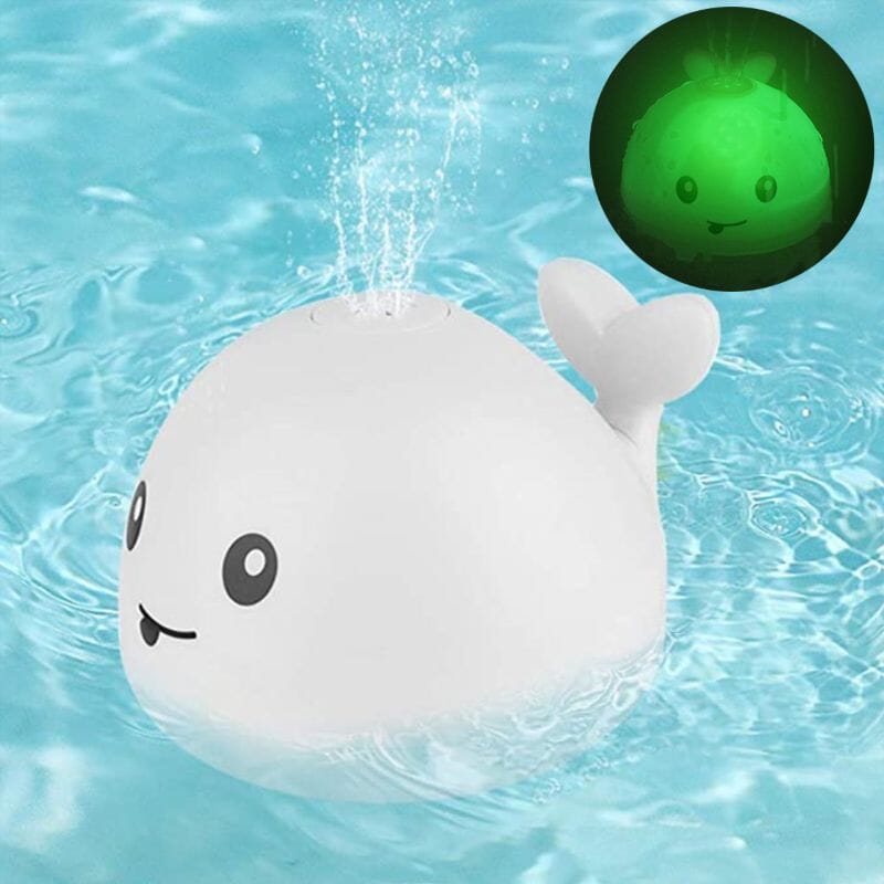 AQUAGLOW - Light-Up Whale Bath Toy