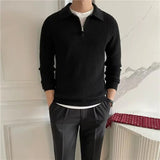 Henry – Casual Knitted Mens Zip-Up Sweater