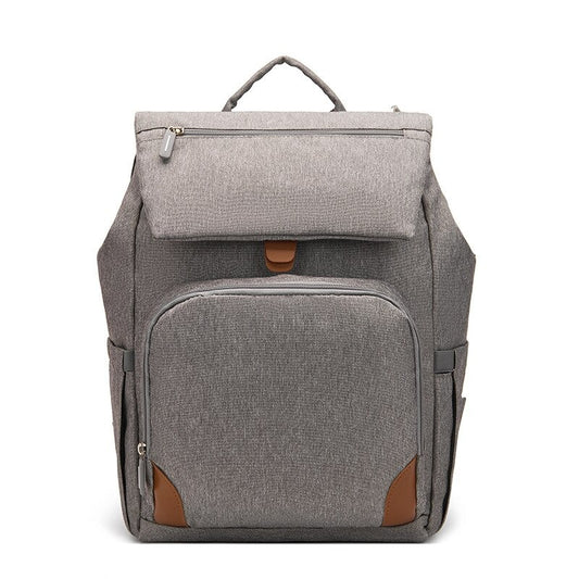 Expandable Diaper Bag Backpack Large Capacity Baby Travel Bed
