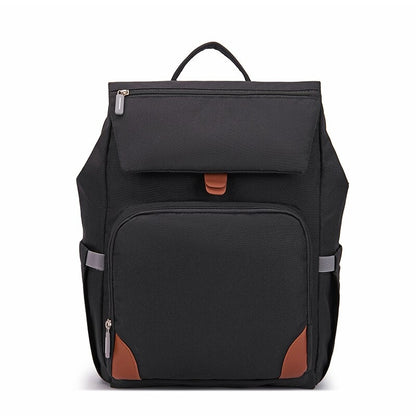 Expandable Diaper Bag Backpack Large Capacity Baby Travel Bed
