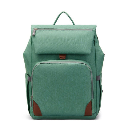 Expandable Diaper Bag Backpack Large Capacity Baby Travel Bed