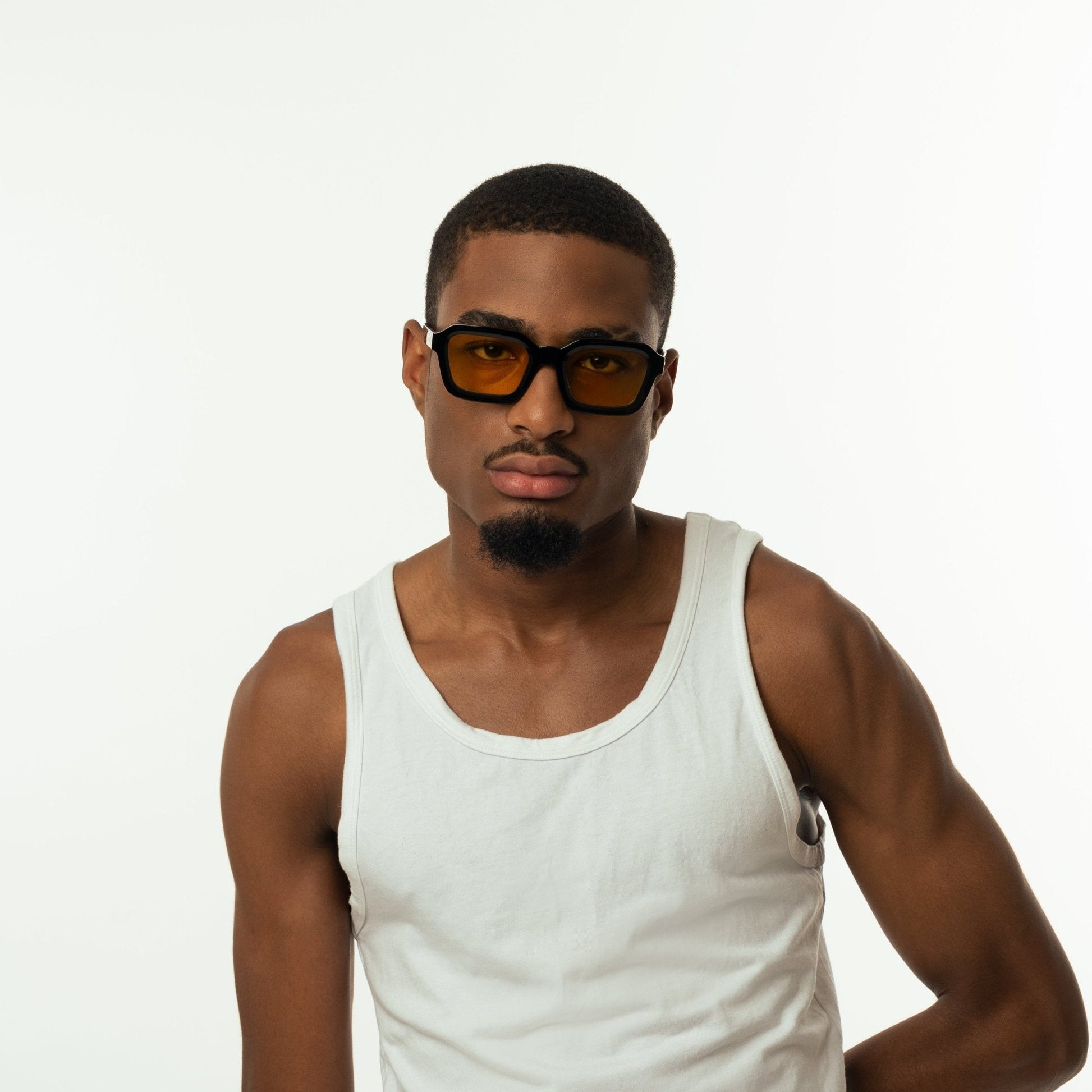 NOAH - Modern Diamond-Shaped Eyewear Glasses with Bold Design & Accessories-5