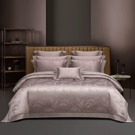 Variant image for Ombre Paisley Duvet Cover Set - Luxurious Cotton Bed Covers for King Size-1