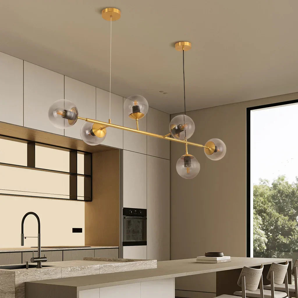 Lumière - Modern Glass Orb Pendant Light