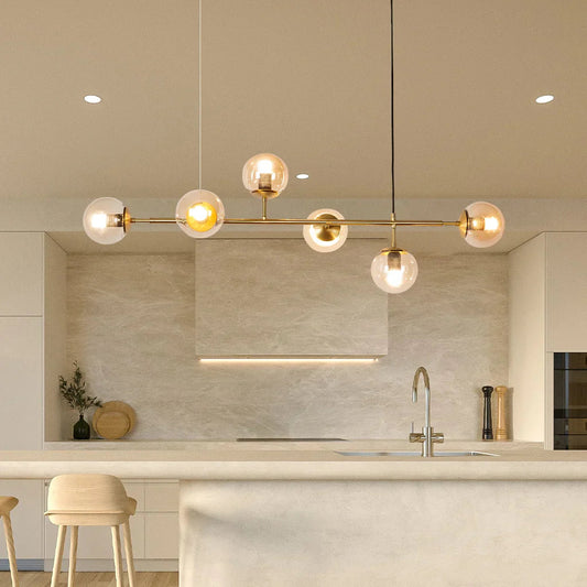 Lumière - Modern Glass Orb Pendant Light