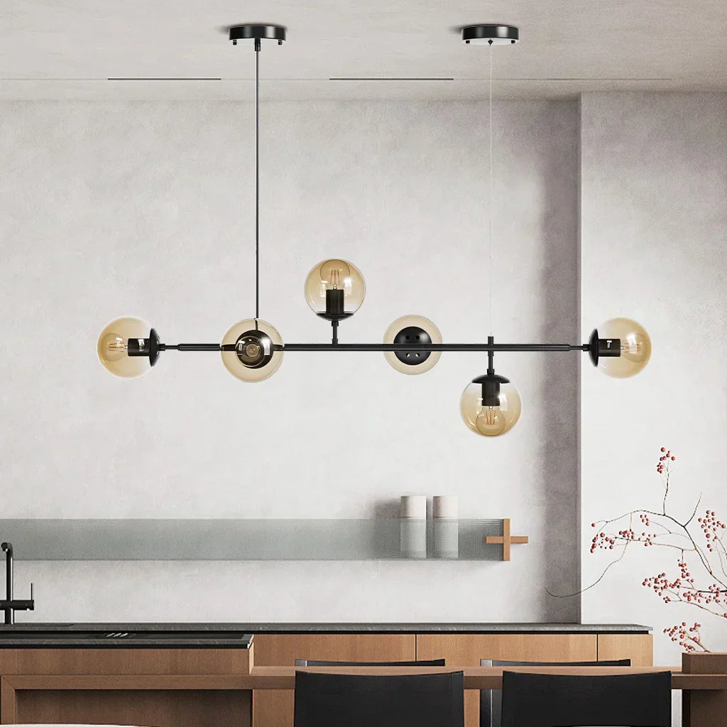 Lumière - Modern Glass Orb Pendant Light