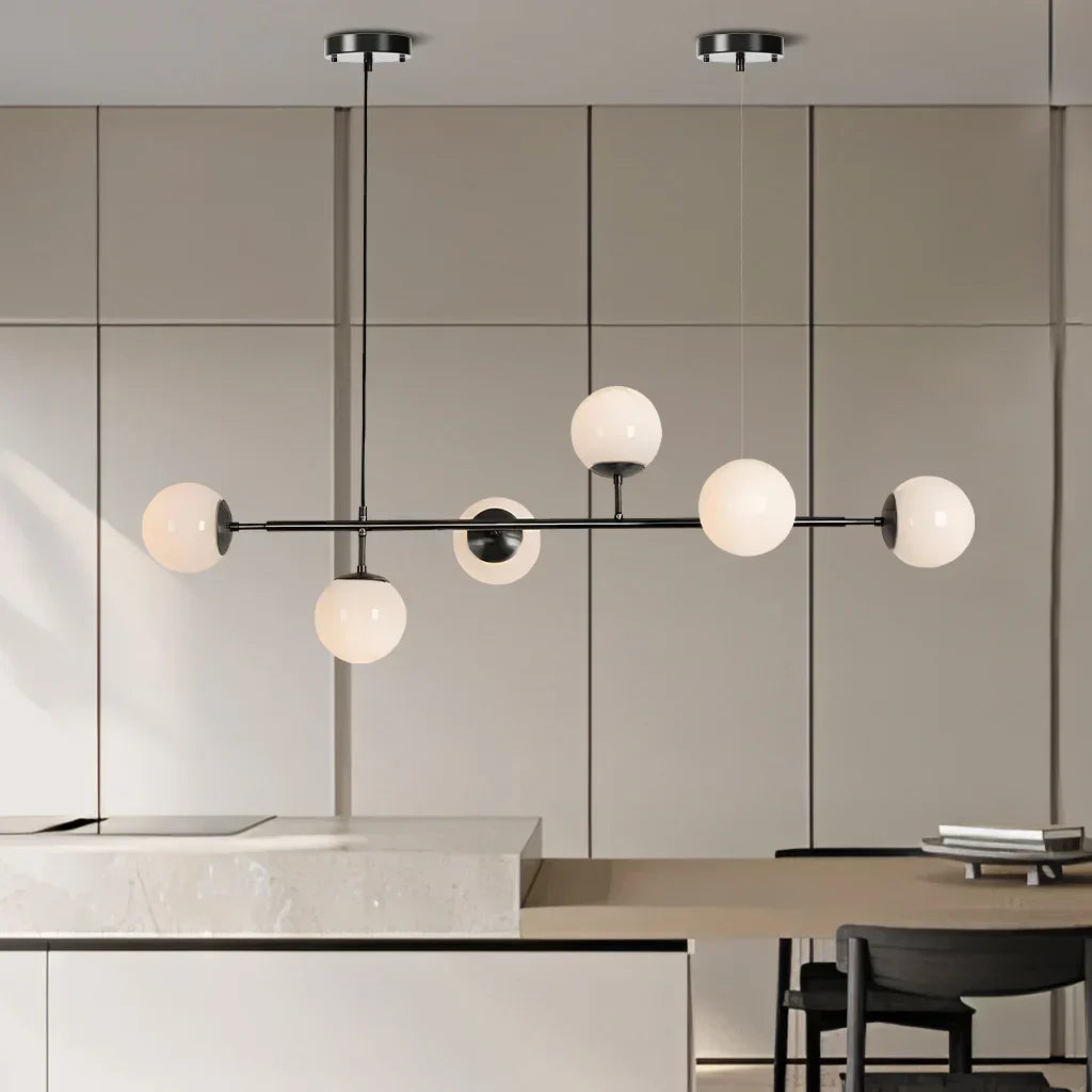 Lumière - Modern Glass Orb Pendant Light