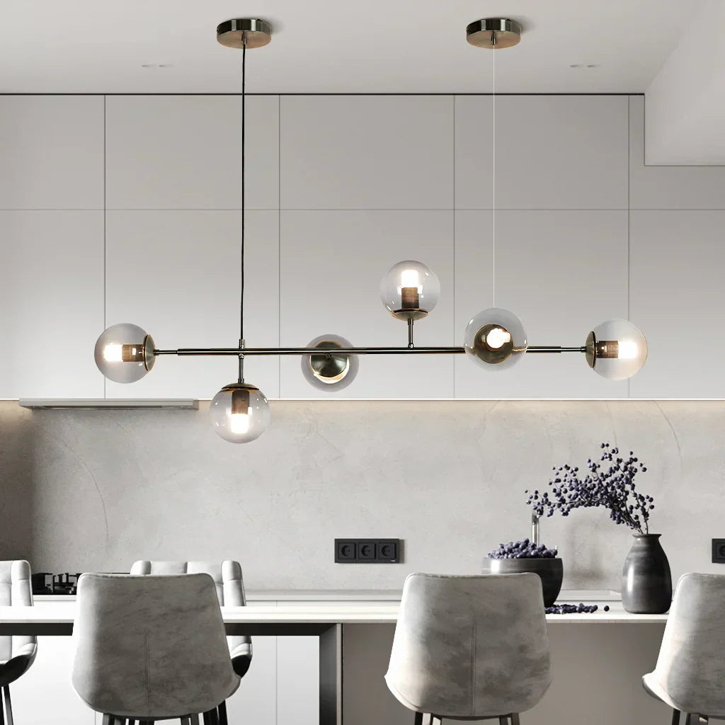 Lumière - Modern Glass Orb Pendant Light