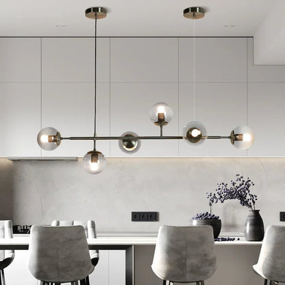 Lumière - Modern Glass Orb Pendant Light