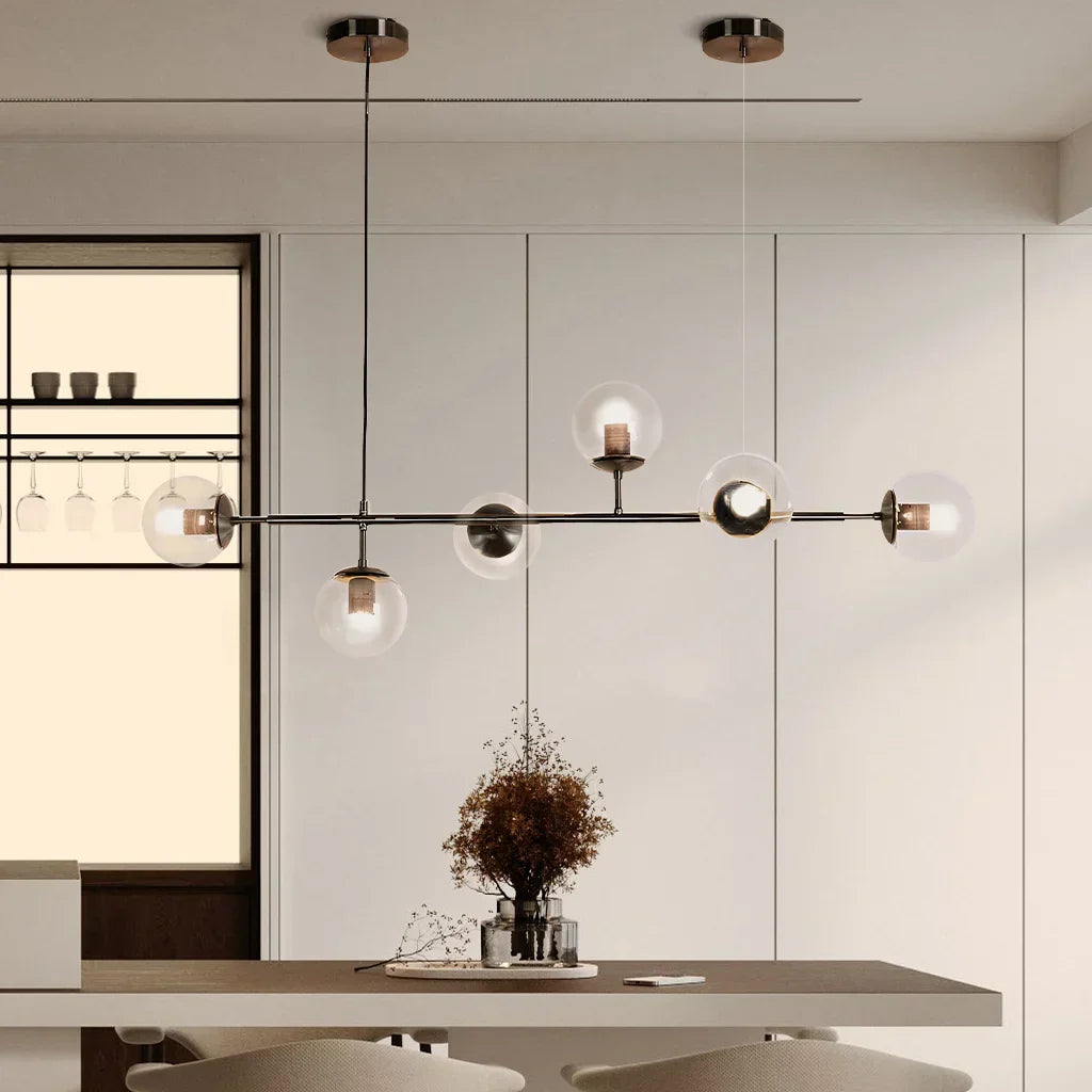 Lumière - Modern Glass Orb Pendant Light