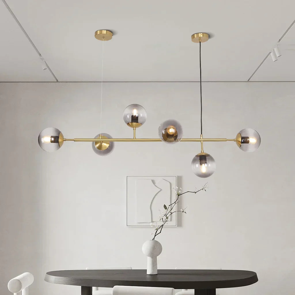 Lumière - Modern Glass Orb Pendant Light